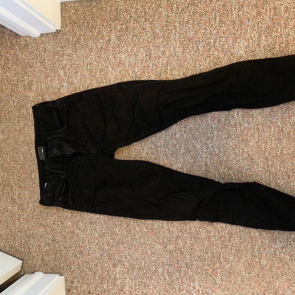 MOTHER Denim black skinny  jeans
